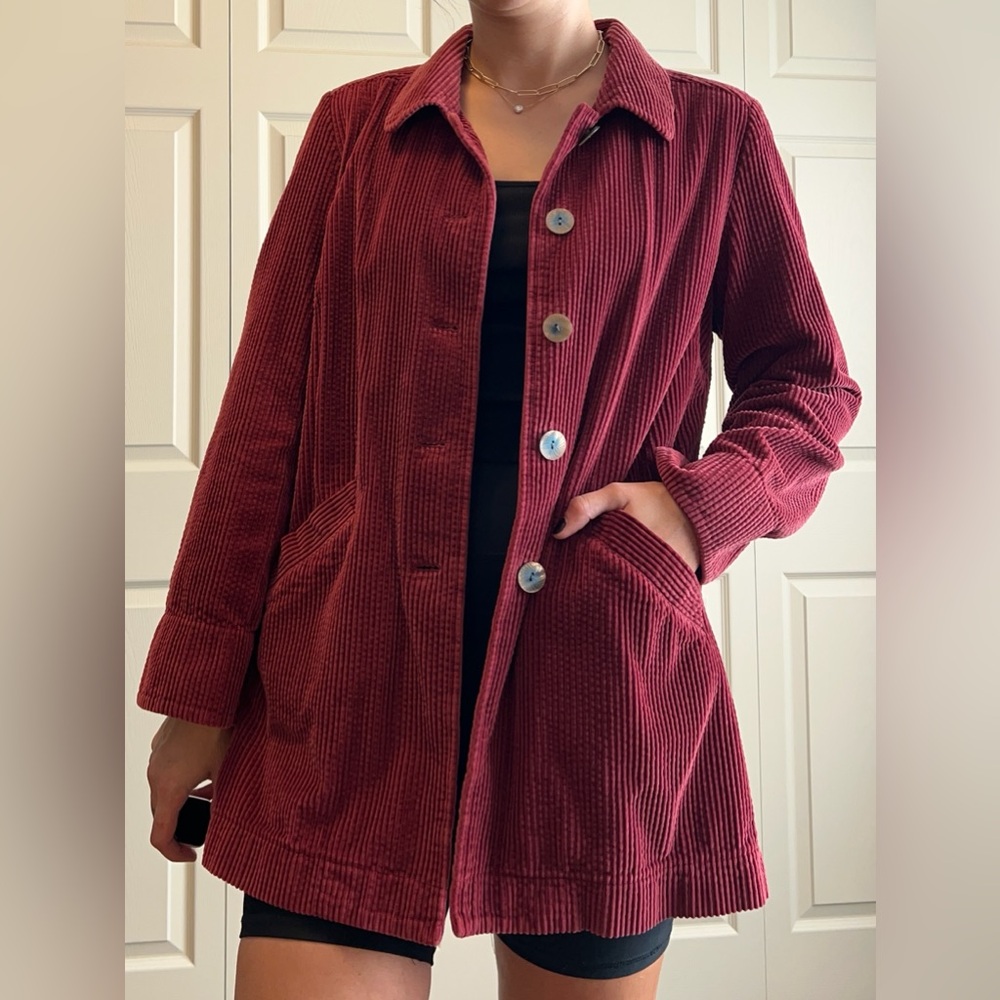 J. Jill Corduroy Coat